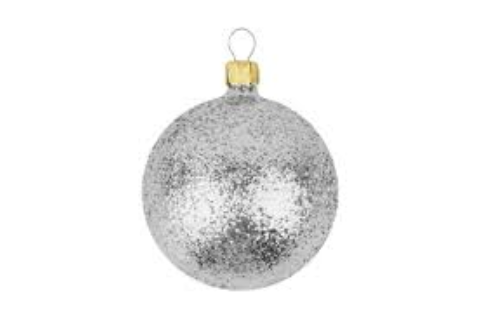 XMASS BALLS SILVER ASST M/S 19290
